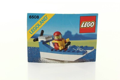 Lego Town Classic Race Set 6508 Wave Racer 100% complete +
