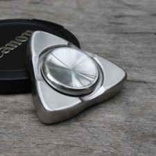 Haptic Toy Fidget Finger Spinner Pocket EDC Stainless Steel Spinning Top CNC Gif