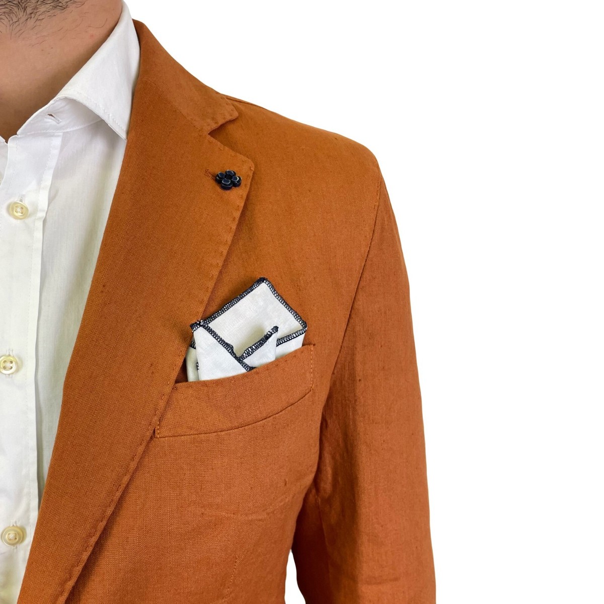 Giacca Elegante Da Lavoro Uomo Cimonopoli-s - Tessuto Misto Poliammide Viscosa Elastan - Foto 9