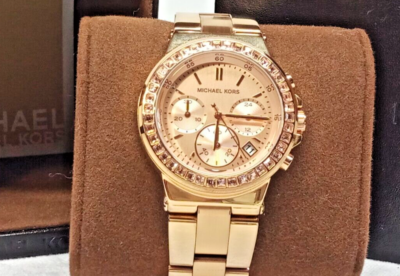 MICHAEL KORS MK-5586 DYLAN CHRONO ROSE GOLD WOMEN