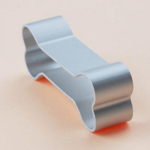 Niedliche Hundeknochen geformte Aluminiumlegierung DIY Teig Keks Kuchen Gelee - Bild 4 von 5