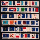 1976 US SC 1633-1682 State Flags Complete Set of 50 Singles - MNH