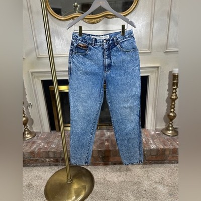 Vintage Bugle Boy Acid Wash Jeans Men s Size 30 High Rise Straight Leg 90s USA