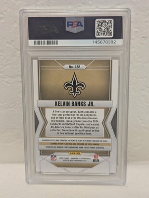 10シリ panini donruss elite sparkplug ディバラ 2025 Panini Donruss Elite Kelvin Banks jr RC Razzle Dazzle PSA 10
