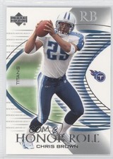 2003 Upper Deck Honor Roll Chris Brown #125 0b0