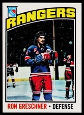 1976-77 O-Pee-Chee #154 Ron Greschner