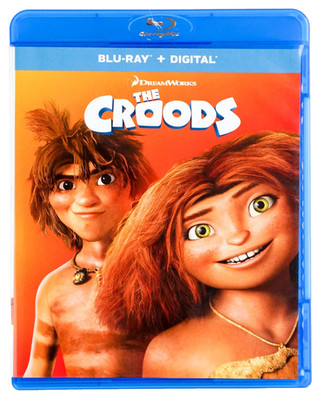 The Croods (Blu-ray, 2013) NO Digital DreamWorks Animation SKG, John Cleese VG