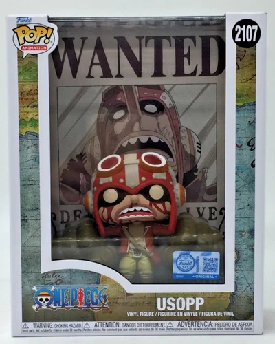 Funko Pop! One Piece Wanted Poster Usopp #2107 Funko Special Edition