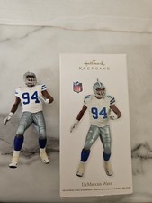 Hallmark Keepsake Dallas Cowboys NFL DeMarcus Ware Football Ornament 2011 