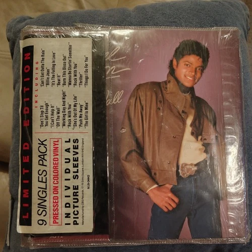 MICHAEL JACKSON 9 SINGLE PACK Limited Edition 45 RPM SEALED