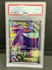 2014 POKEMON XY PHANTOM FORCES #114 FULL ART/GENGAR EX PSA 8