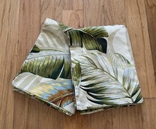 Tommy Bahama Home Palmiers Cotton Pillow Shams Set 2 Tropical Leaf 20x26 in.