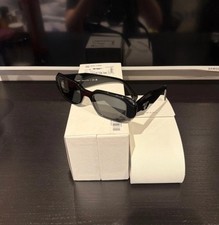 Prada PR 17WS Women's Square Sunglasses, Black