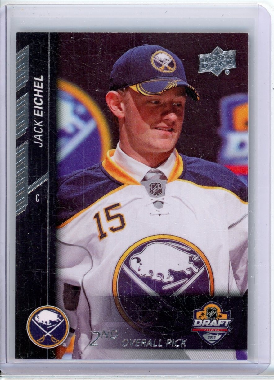 2015-16 Upper Deck NHL Draft #SP2 Jack Eichel SP RC - Sabres / Golden Knights