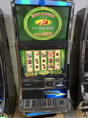 WILLIAMS BLUEBIRD 2 WIZARD OF OZ RUBY SLIPPERS OLED WMS BB2E SLOT MACHINE