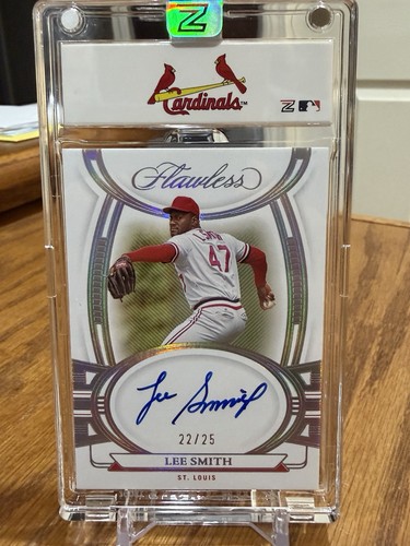 2023 Panini Flawless FS-LS Lee Smith RC Flawless Signatures Auto /25 St. Louis