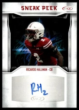 2024 Dage Sneak Peak Red Ricardo Hallman Rookie Auto #SPA-RH2