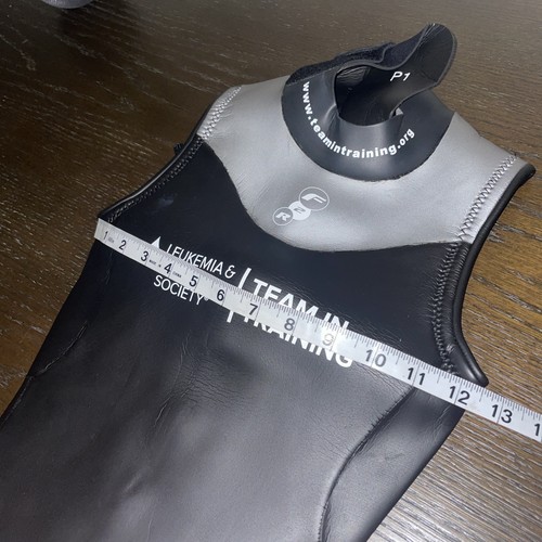 FitRace Team In Training Black Neoprene Triathlon Wetsuit Women P1 XS FIT2RACE - Picture 10 of 10