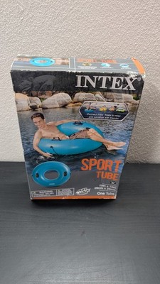 Intex Connect 'n Float Sport Tube 39in X 10in Inflatable Teal Vinyl Handles
