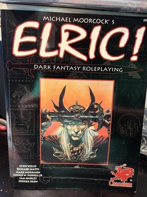 Chaosium Elric Dark Fantasy Roleplaying RPG Softcover 1993 Exc+
