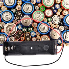 Plastic Battery Holder Case For 1 Cell 3.7V