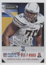 2013 Panini Spectra Pepsi Rookie of the Week/Year DJ Fluker #7 7l6