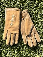 Vintage Suede Gloves