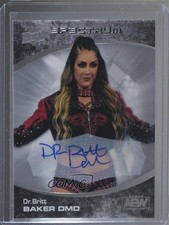 2021 Upper Deck AEW Spectrum Auto Dr Britt Baker #83 Auto ob9