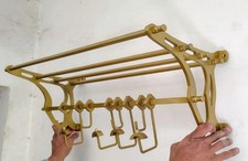 24'' French Rack Luggage Train Wall Mounted Aluminum Rack vintage Style luxury