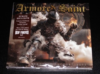 Armored Saint: Emotion Factory Reset - Limited Edition CD 2026 Bonus Track NEW