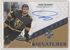 2020-21 Upper Deck Ultimate Collection Signatures Rookies Gage Quinney Auto 6wp