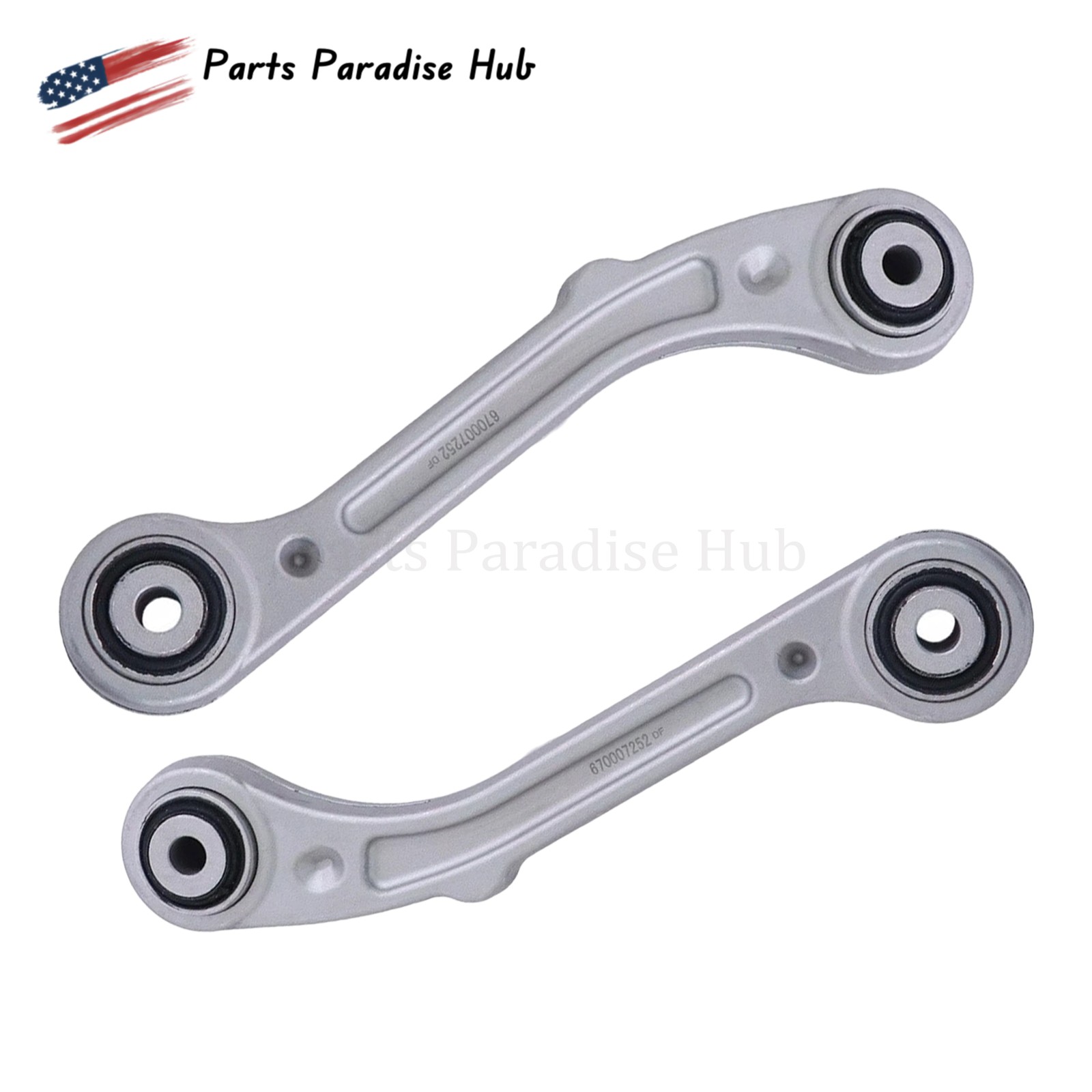 2PCS Rear Suspension Control Arm Kit 670007252 Fits Maserati Ghibli Quattroporte