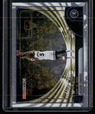2025-26 Hoops #270 Anthony Edwards Pixel Burst