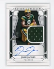 2024 National Treasures Josh Jacobs Jersey Relic AUTO #40/49 SSP (JV)