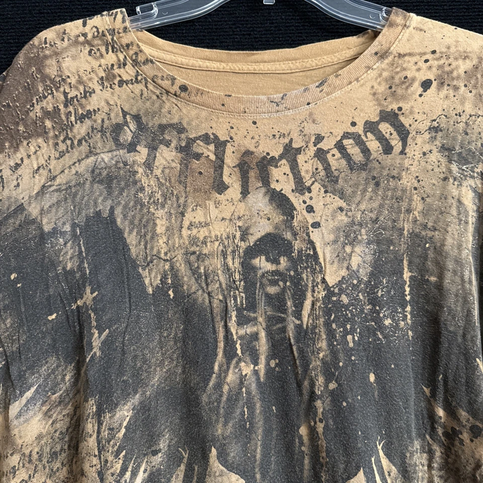 Camiseta Affliction Talla 2XL, Death Angel Y2K Affliction Bamboo Series  Foto 3 de 4