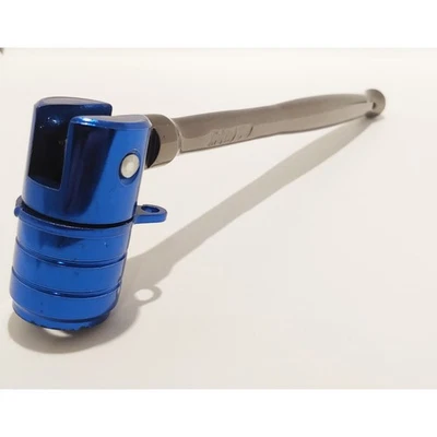 Twisted Bay 21mm Steel Scaffold Spanner Scaffolding Box Spanner BLACK/BLUE