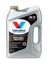 Valvoline Restore & Protect Full Synthetic 0W-20 Motor Oil 5 Quart 36.85 per gallon
