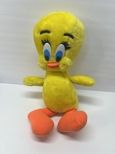 Vintage 1971 Warner Bros. Tweety Bird Cartoon Plush Stuffed Toy Looney Tunes