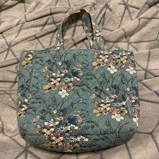 Vera Bradley Essential Lunch Tote Bag Sunlit Garden Sage Cooler