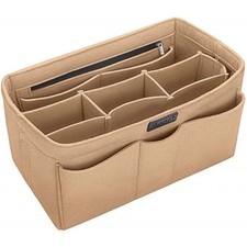 Women Organizer Handbag Felt Travel Bag Insert Liner Purse Organiser Pouch M-XL