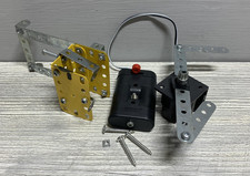 Meccano Erector Motor Gearbox Battery Pack Linkage Metal Strips Parts Lot