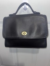 coach vintage court 9870 bag black.