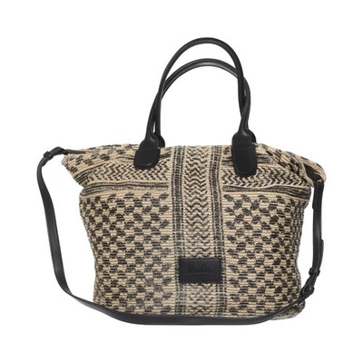 Lala Berlin, Handtasche, Damen, Beige/Schwarz, Karo, 36, 20, 33 cm #nyS