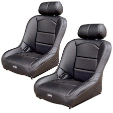 Off-road Suspension Seats Black Vinyl With Black Vinyl Dunebuggy Vw