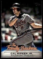 2019 Topps Chrome Update Cal Ripken Jr. #FBC-2 The Family Business BLUE Orioles