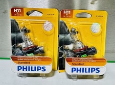 Philips Standard Oem H11 Halogen Headlight Bulbs 12v 55w - Pack Of 2