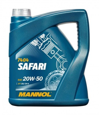Motoröl Mannol Safari 20W-50 Youngtimer Oldtimer API SN CF 4L Kanister