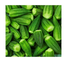 Okra Seeds for Planting - Plant & Grow Blondy Okra in Home Outdoor Garden - H...