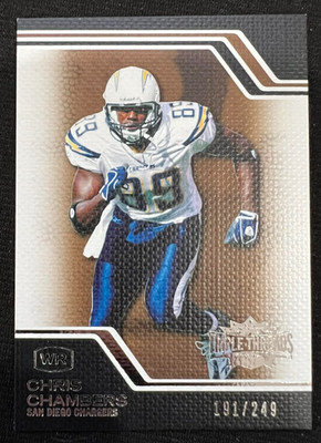 CHRIS CHAMBERS 2008 Topps Triple Threads Sepia #74 NFL Chargers #191/249
