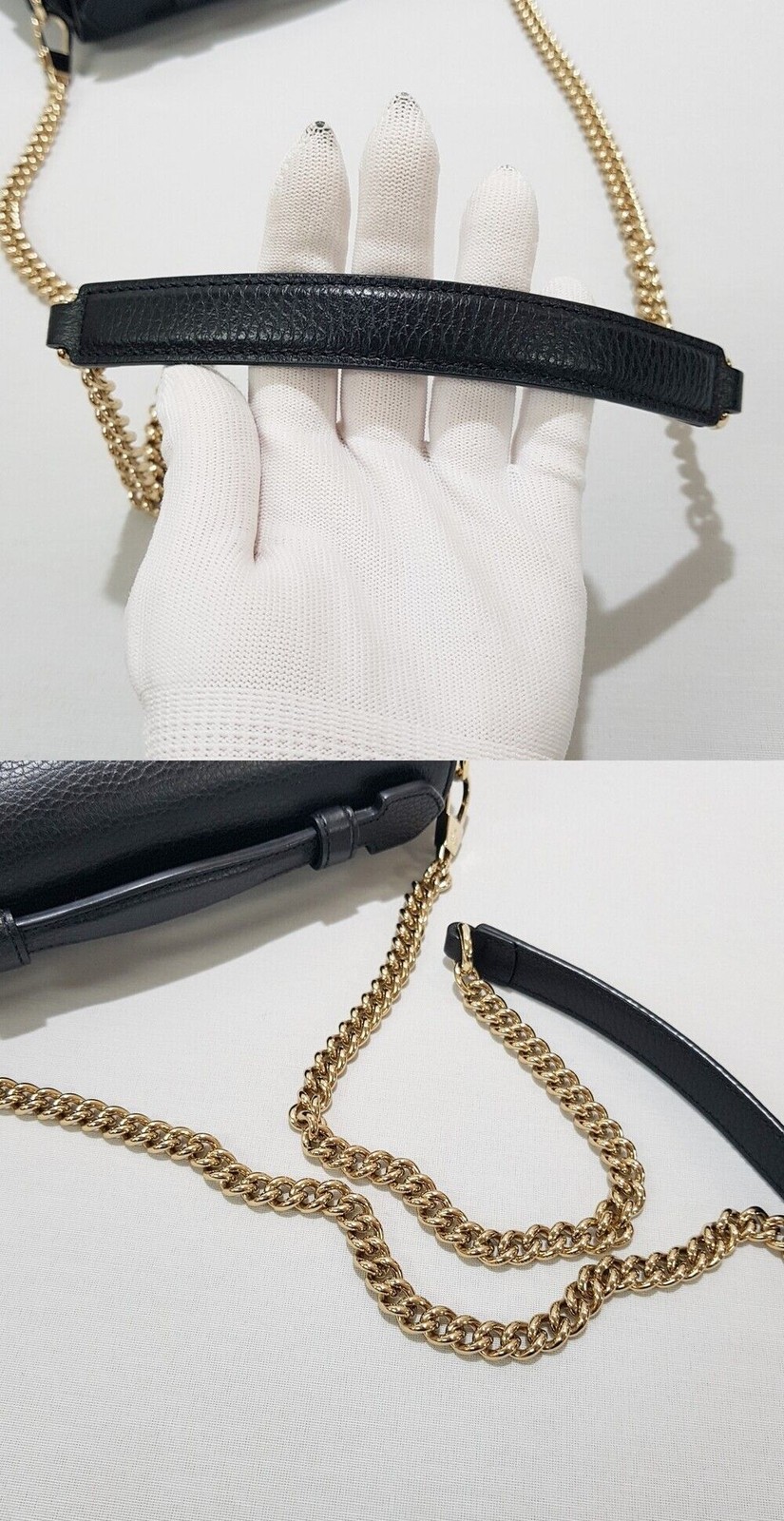 Gucci Interlocking Small Top Handle Chain Shoulde… - image 6